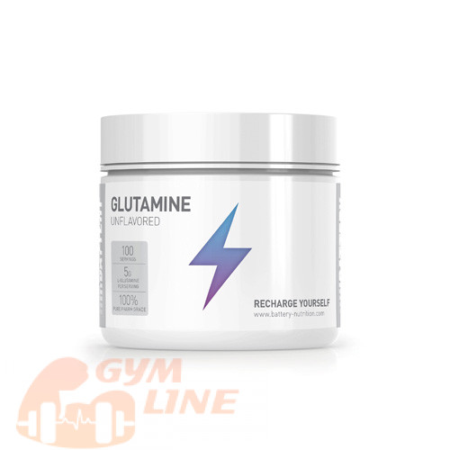 گلوتامین باتری 500 گرم | Battery Nutrition Glutamine گلوتامین باتری 500 گرم | Battery Nutrition Glutamine